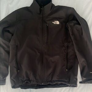 The North Face Black Performance Jacket with High Collar